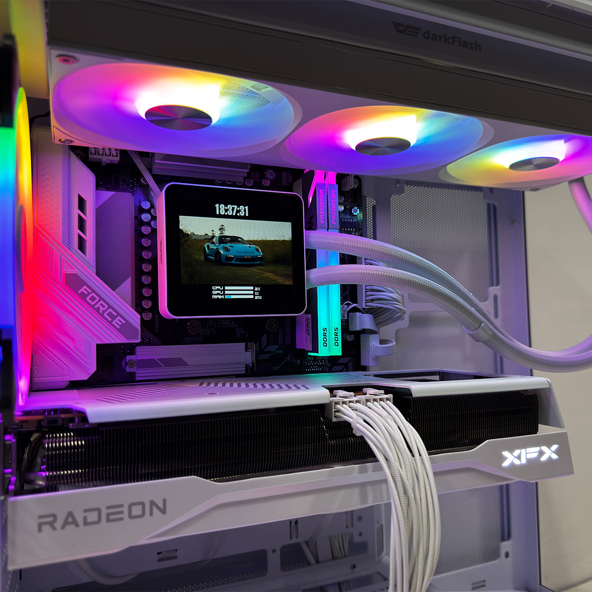 Optima V100 Vector White Desktop Gaming PC