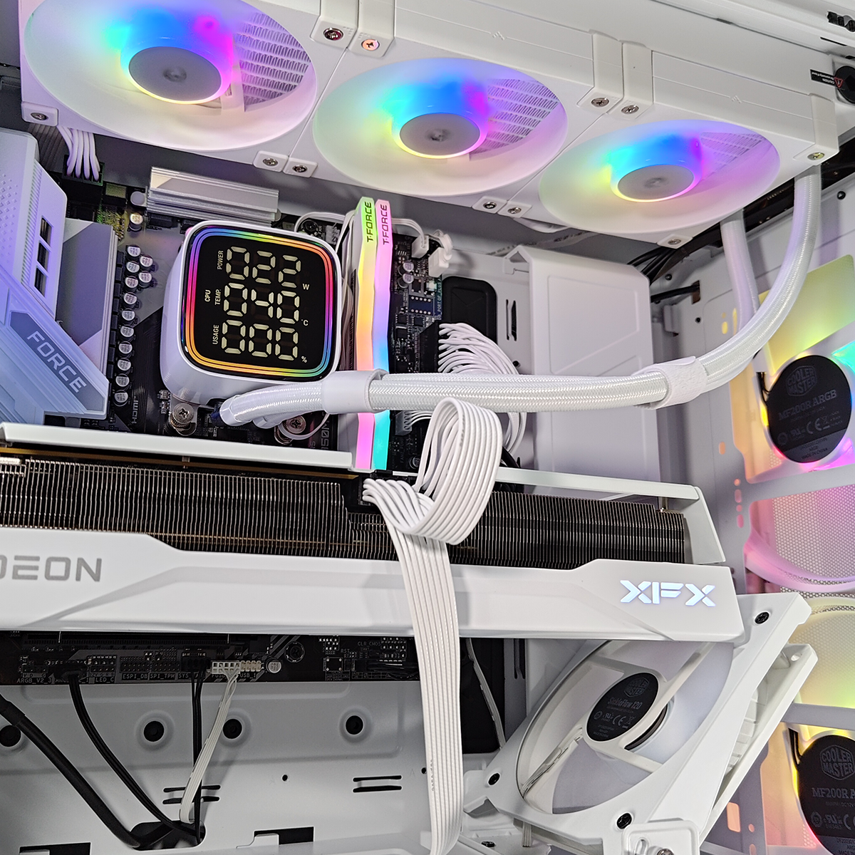 Optima HAF 500 White Desktop Gaming PC
