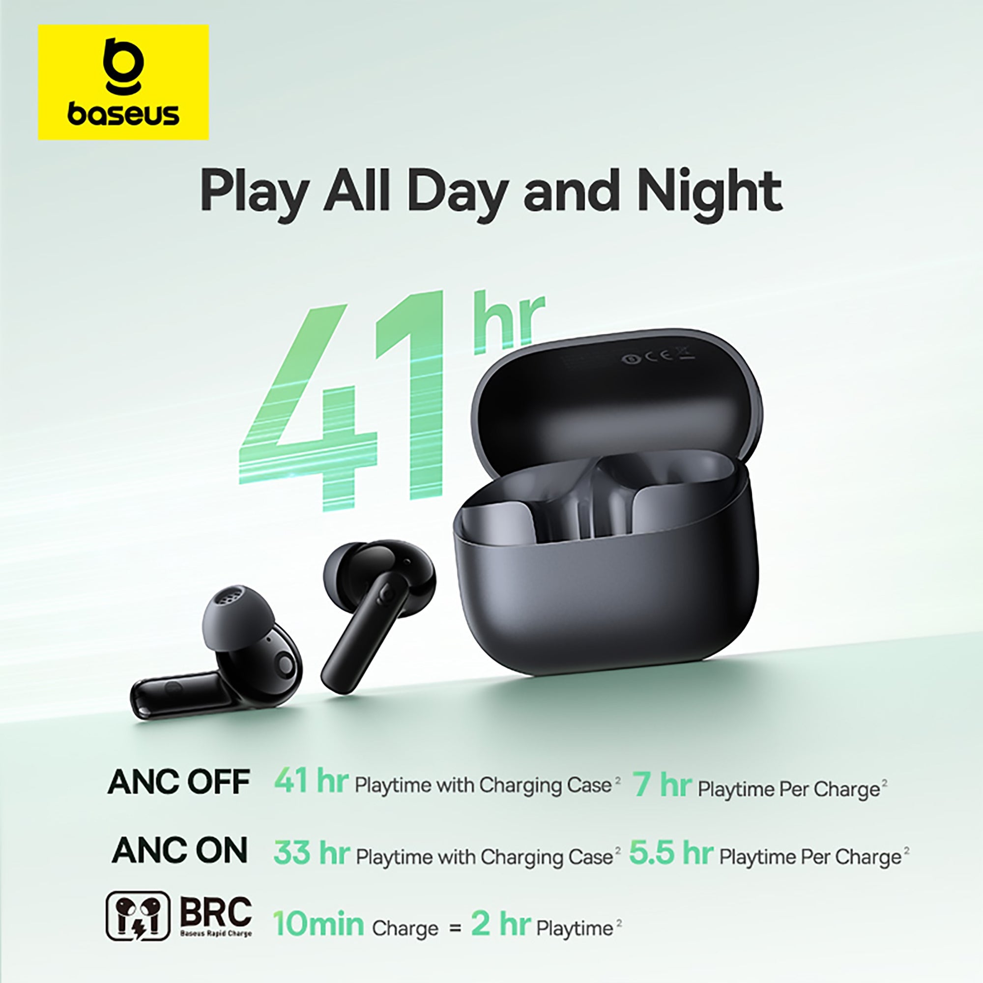 Baseus Bass BP1 NC Noise-Cancelling Earbuds | DataBlitz