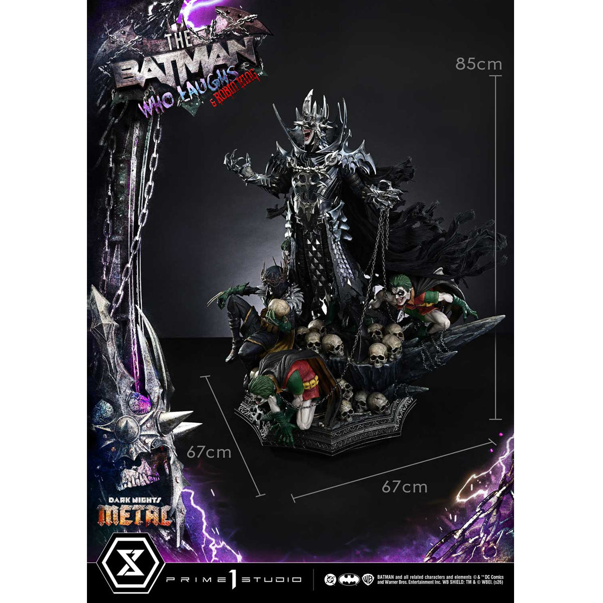 Museum Masterline Dark Nights: Death Metal The Batman Who Laughs & Rob
