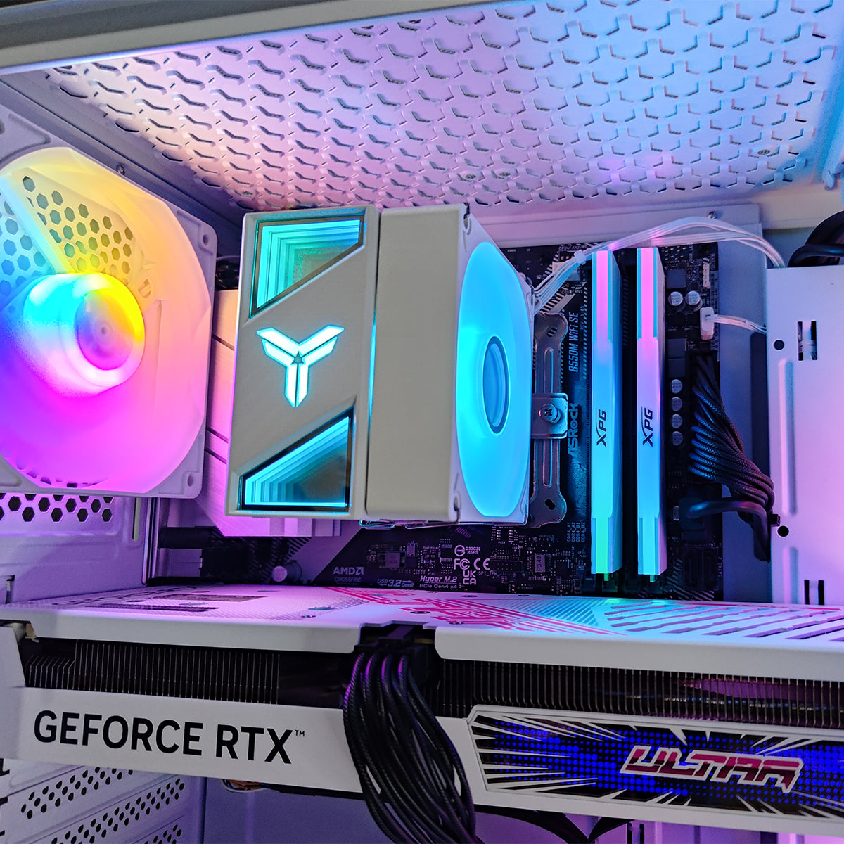 Alpha Hermes White Desktop Gaming PC | DataBlitz