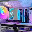 Alpha Hermes White Desktop Gaming PC | DataBlitz