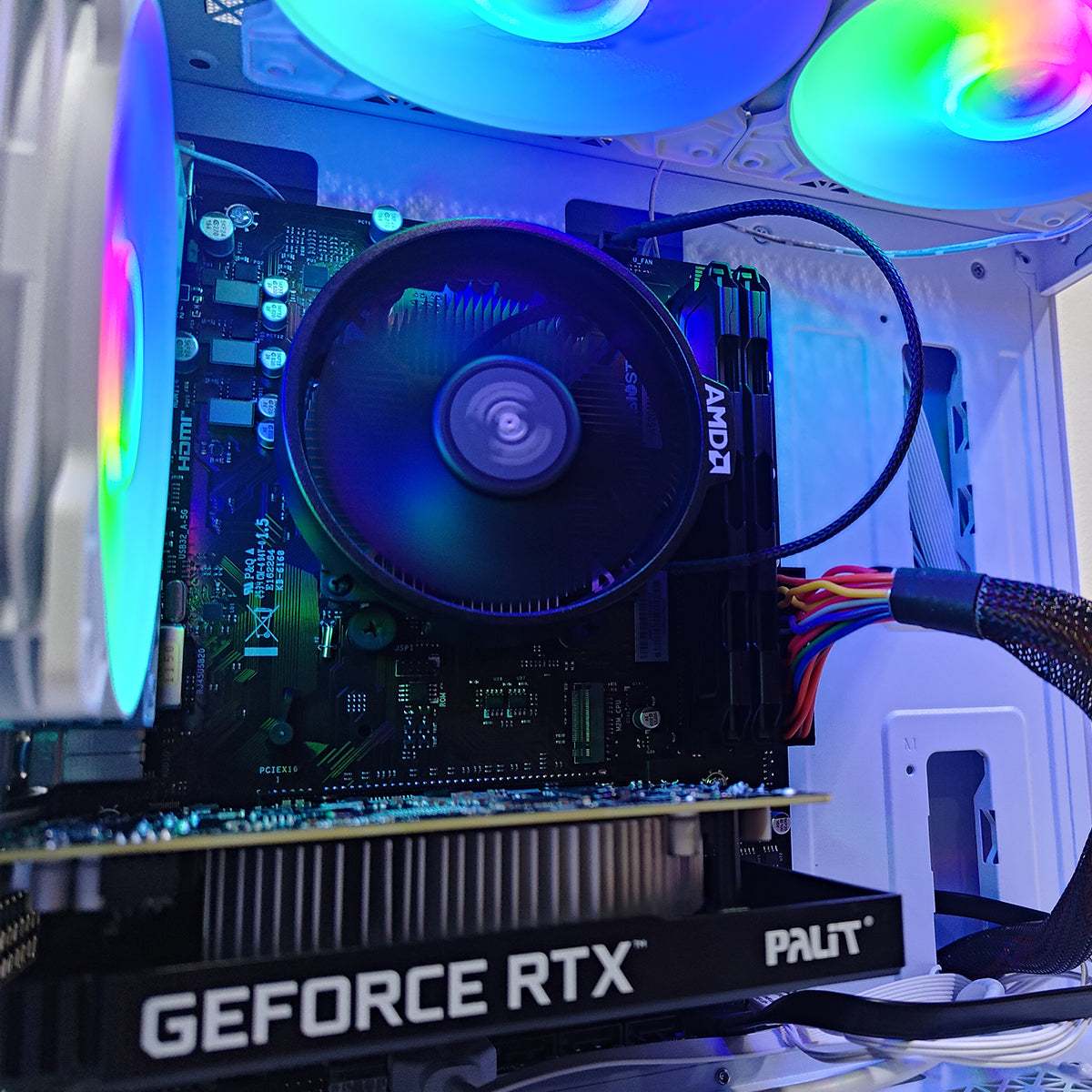Alpha Reyna White Desktop Gaming PC