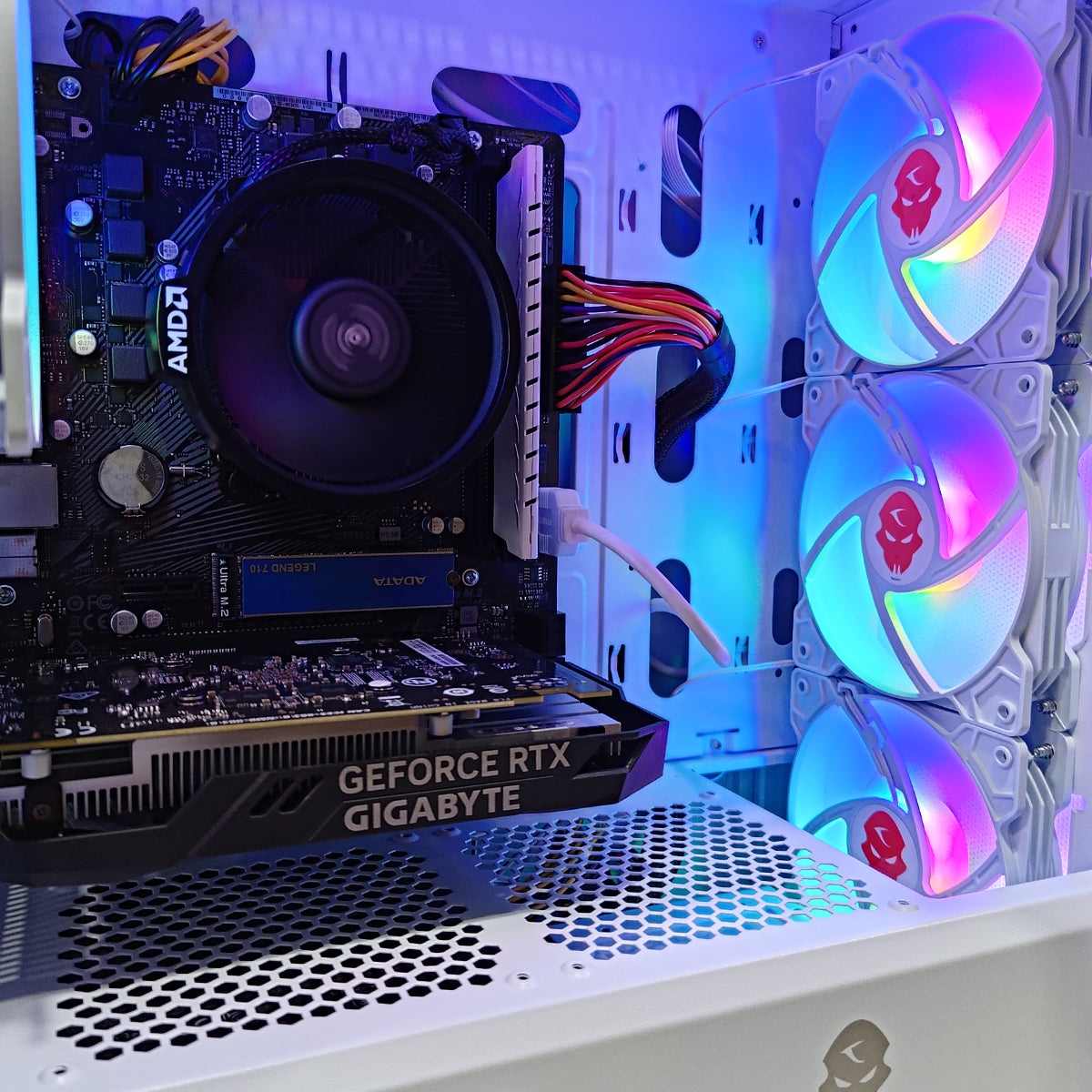 Alpha Ruby White Desktop Gaming PC