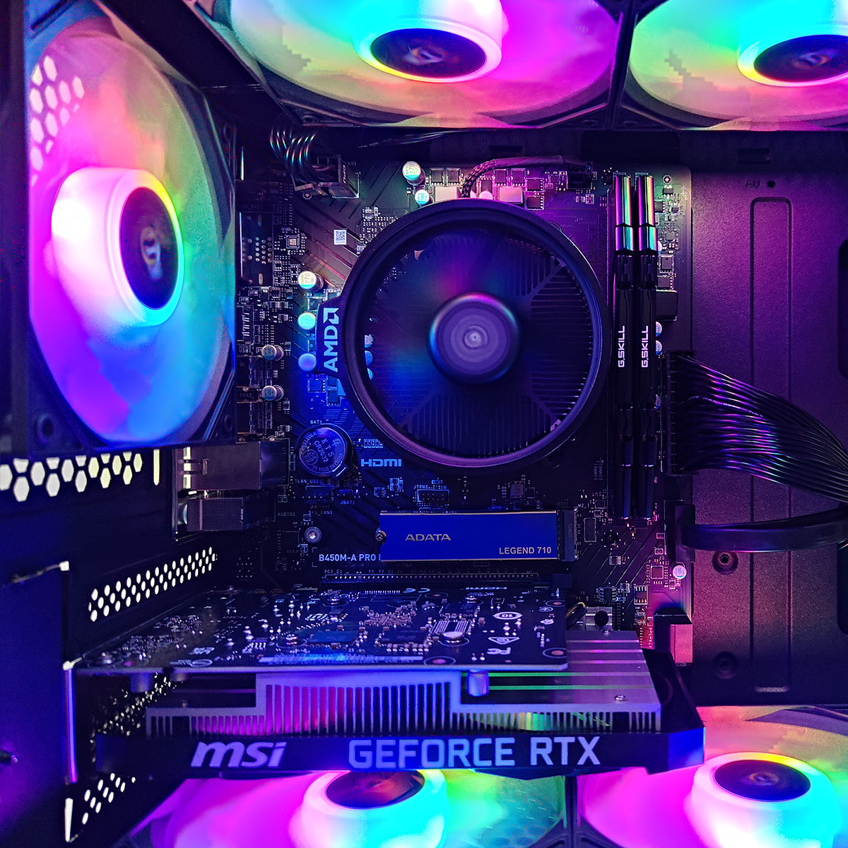 Alpha CX200M Black Desktop Gaming PC