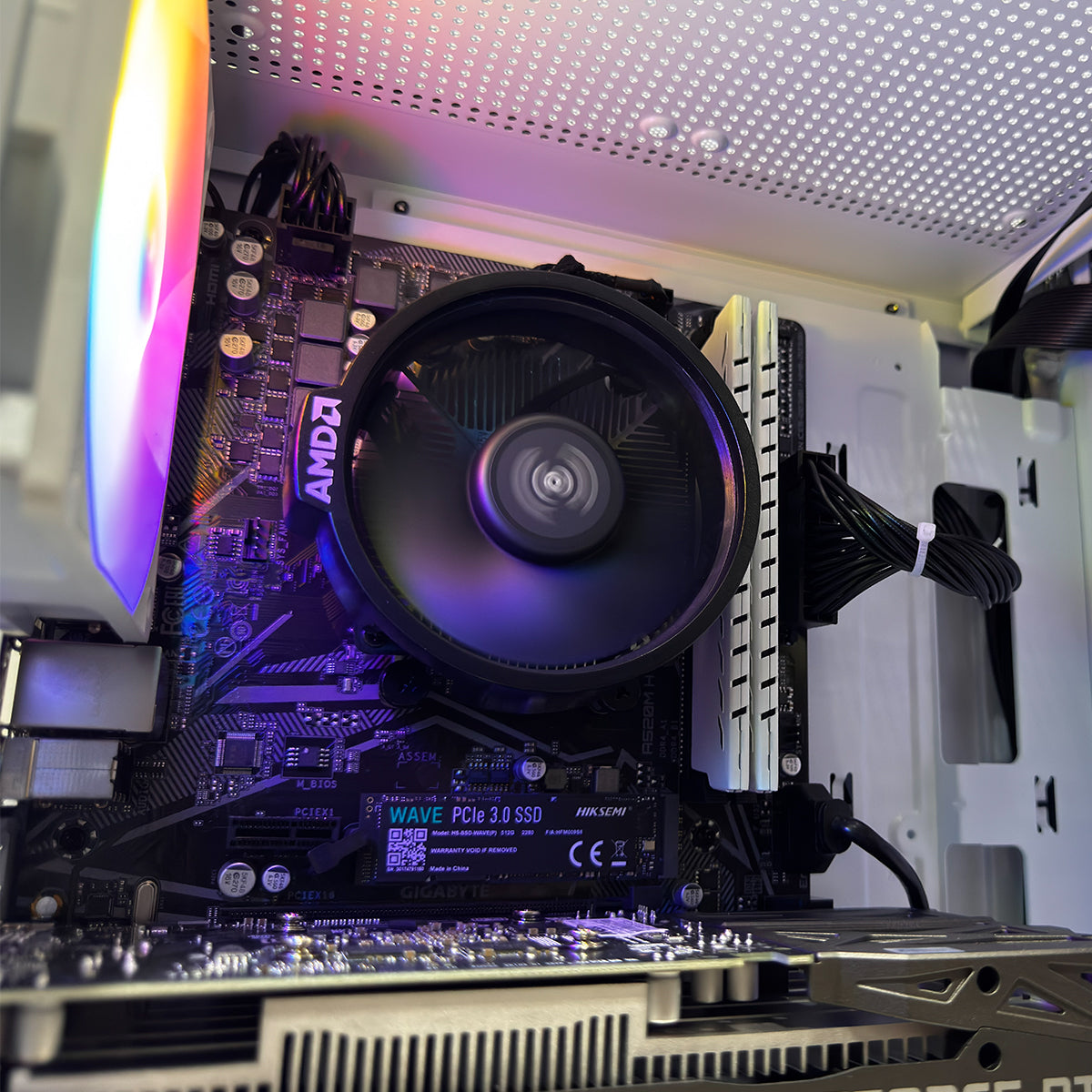 Alpha A305 TG White Desktop Gaming PC