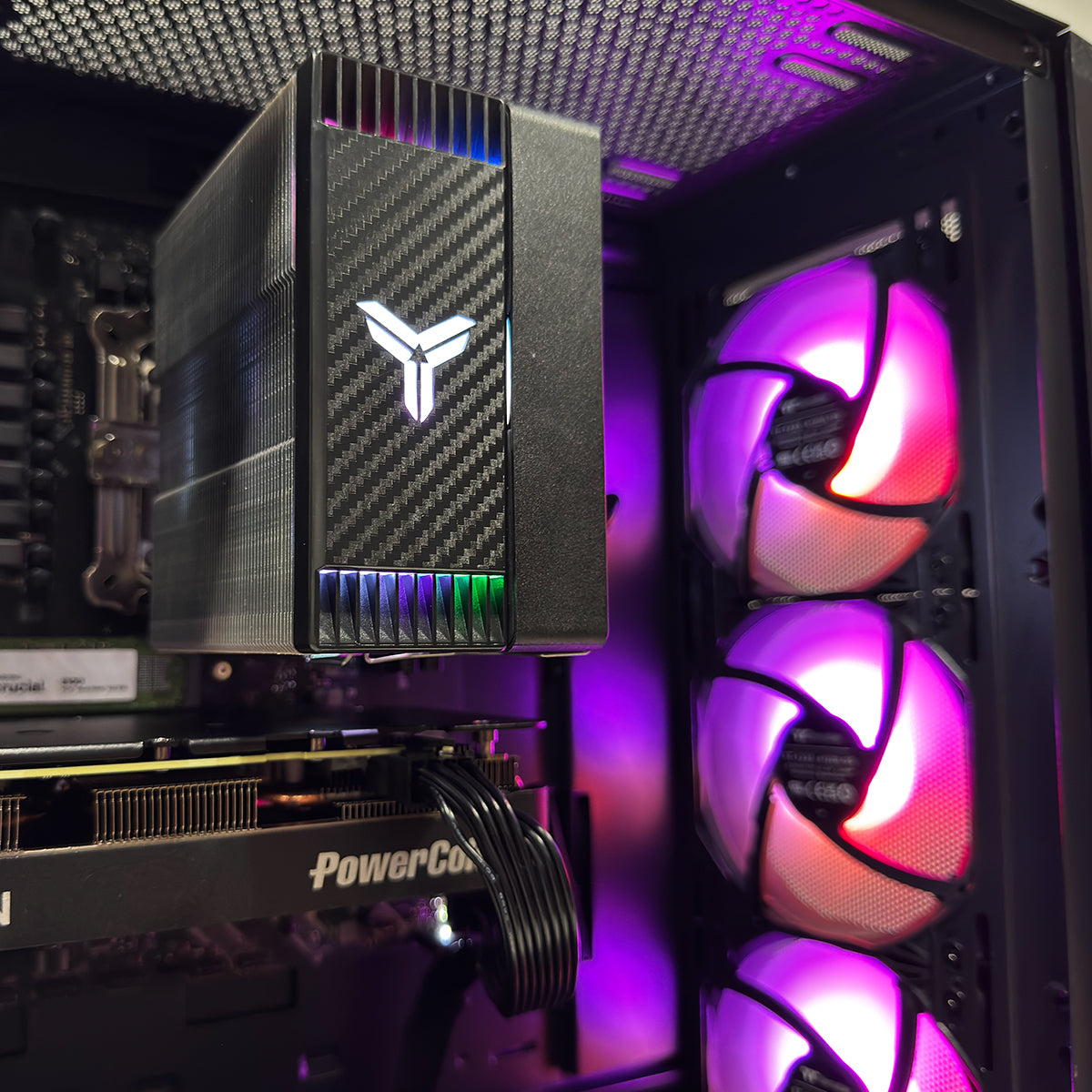 Aurora S200 TG Black Desktop Gaming PC