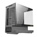 DarkFlash Floatron F1 Art Ultra TG Panel M-ATX PC Case (Black)