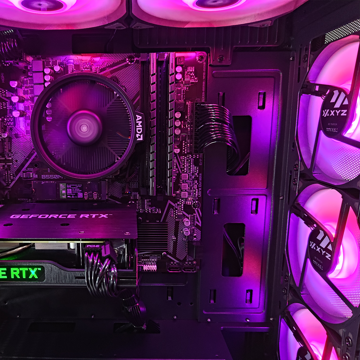 Alpha Airone 300 X Mesh Black Desktop Gaming PC | AMD Ryzen 5 5600 | 16GB RAM | 512GB SSD | RTX 3050 | Windows 11 Pro