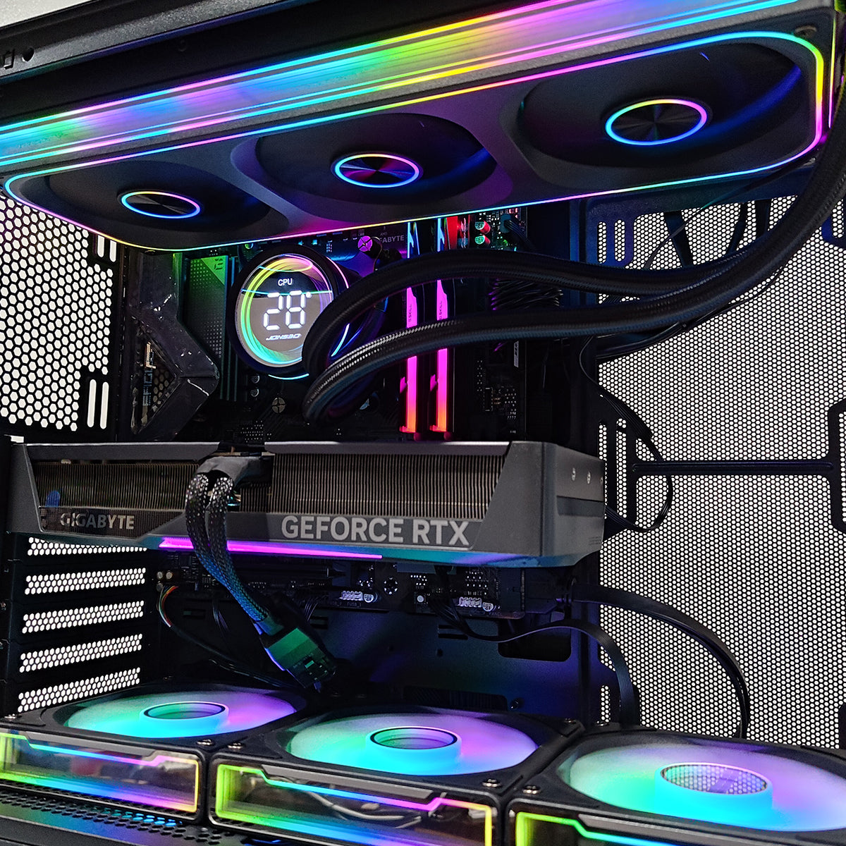 Optima V40E Black Desktop Gaming PC