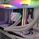 Sophos H5 Flow White Desktop Gaming PC | DataBlitz