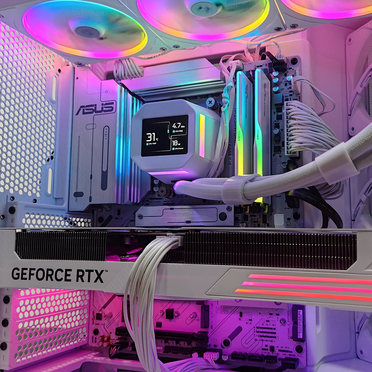 Ultra H6 Flow White Desktop Gaming PC