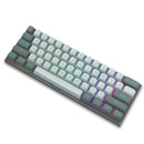 E-Yooso HZ-61 Mechanical Keyboard Gray/ Black