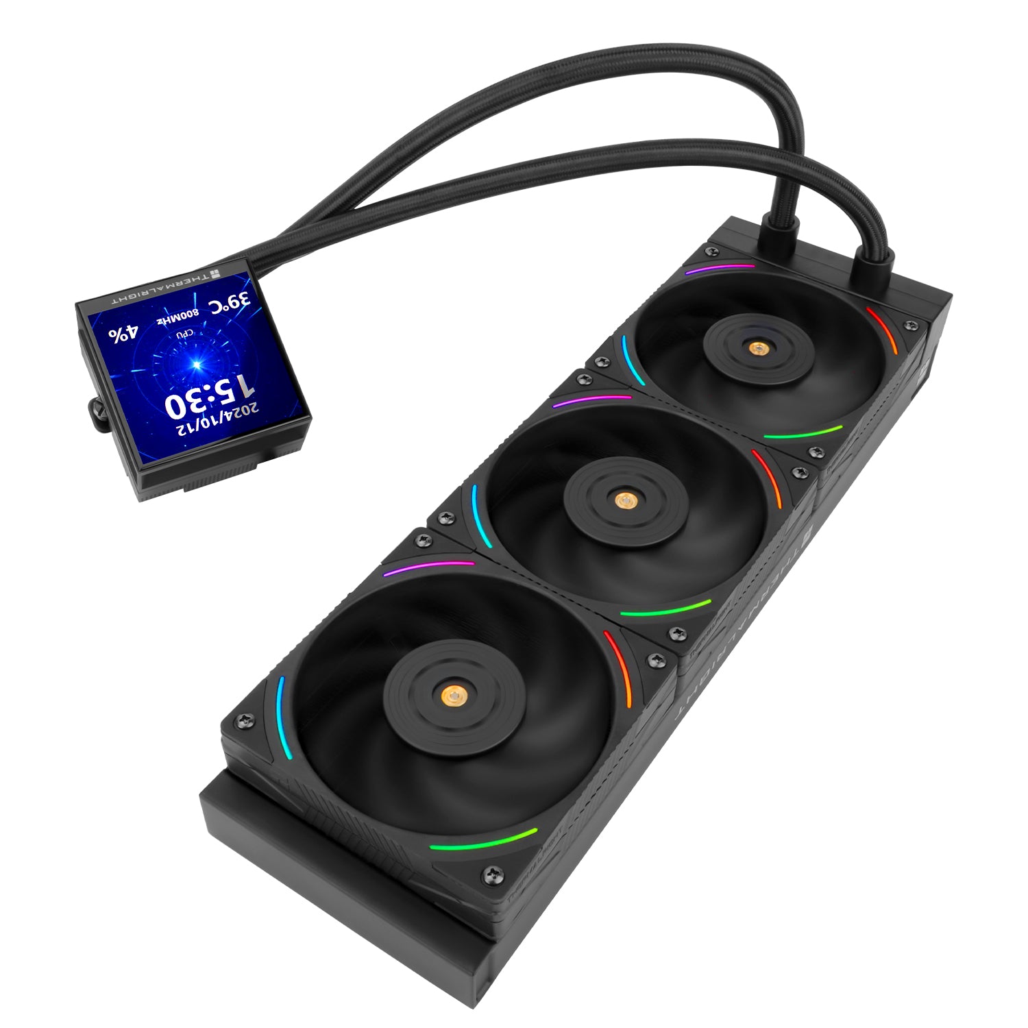 Thermalright Hyper Vision 360 ARGB AIO CPU Liquid Cooler (Black)