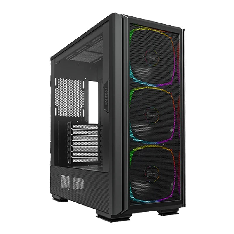 Montech Sky Two GX Mid Tower E-ATX PC Case (Black, White)