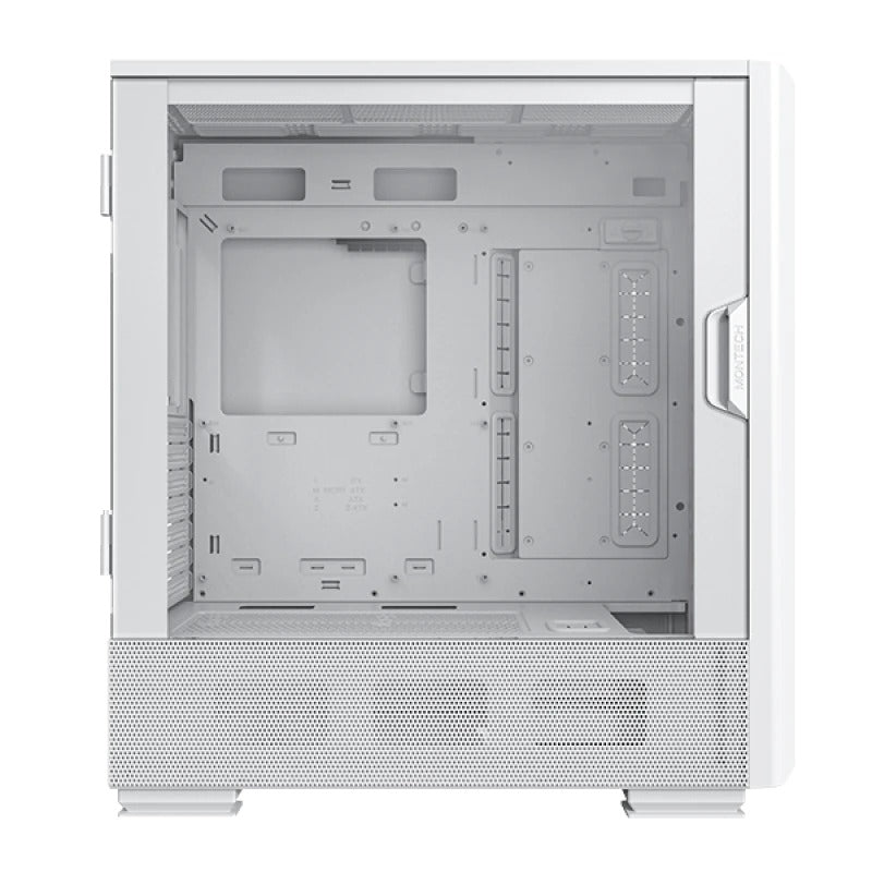 Montech Sky Two GX Mid Tower E-ATX PC Case (Black, White)