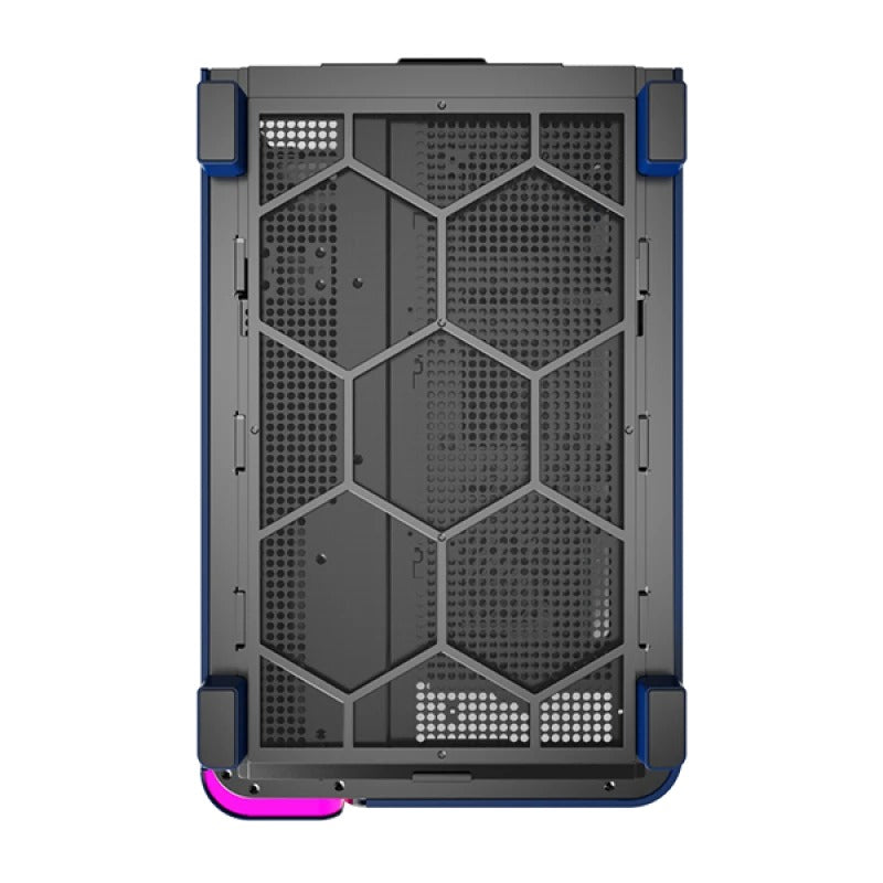 Montech King 95 Mid Tower PC Case (Black, White, Blue)
