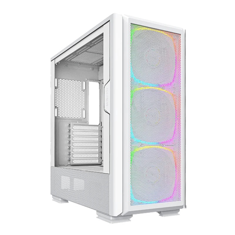Montech Sky Two GX Mid Tower E-ATX PC Case (Black, White)