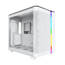 Montech King 95 Mid Tower PC Case (Black, White, Blue)