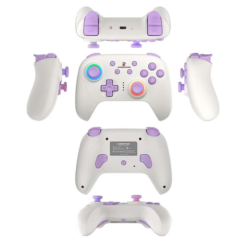 Anbernic RG P01 Tri-Mode Game Controller for PC/ Steam/ Switch/ Android/ iOS