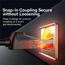 Baseus AirJoy Series Network Cable Connector 2-Pack (Cluster Black)