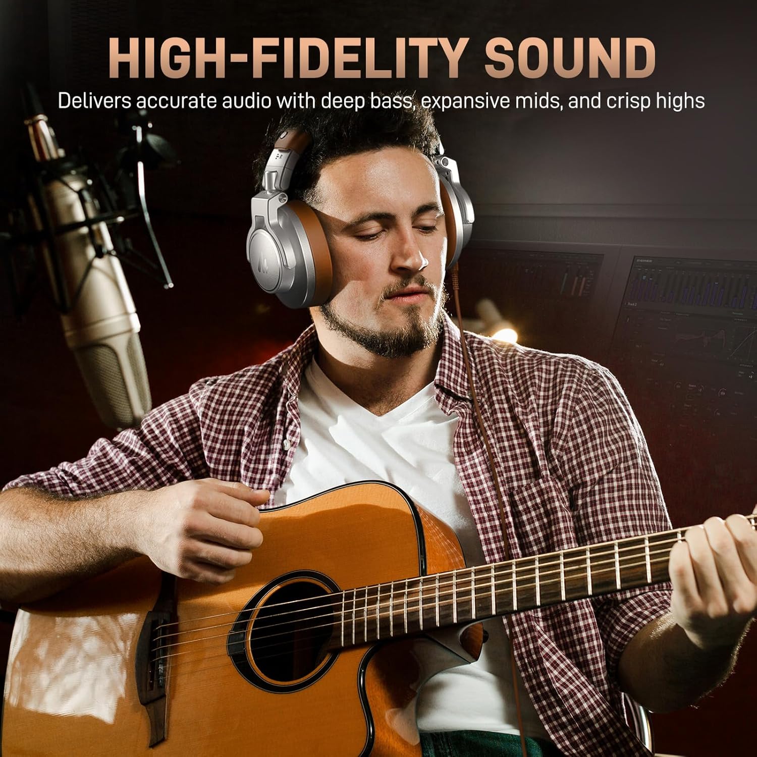 Maono MH700 Professional Studio Monitoring Headphones