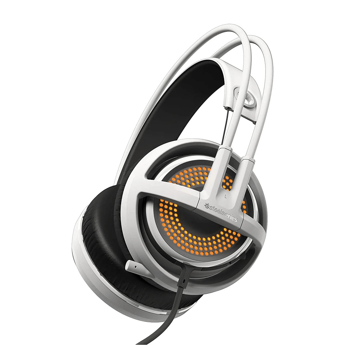 Steelseries Siberia 350 Immersive Surround Sound With Custom  Illumination (White) (PN51204)
