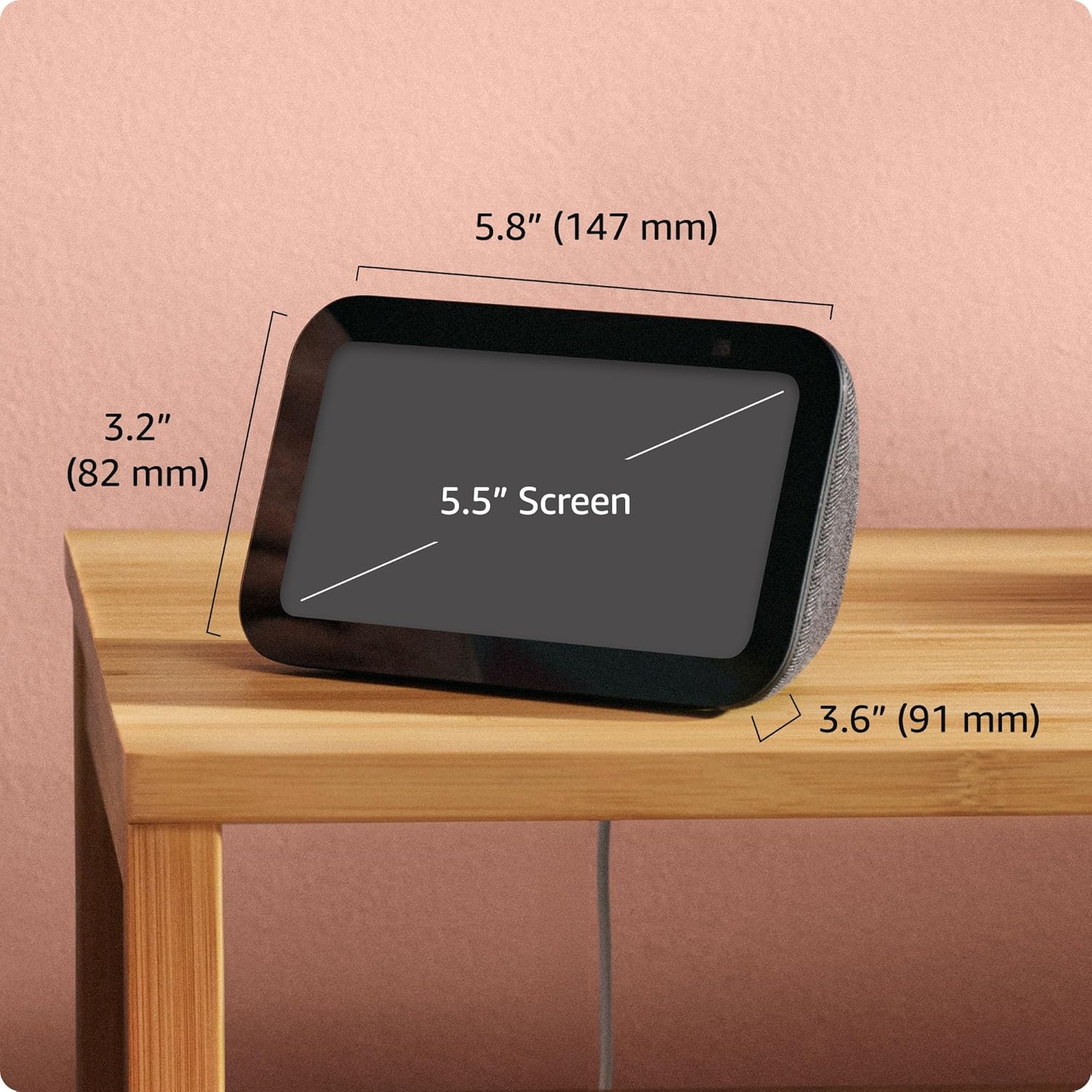 Amazon Echo Show 5 with Alexa 3rd Gen (Blue)
