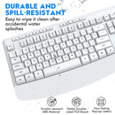 E-YOOSO E-787 Wireless Keyboard & Mouse Combo (White)