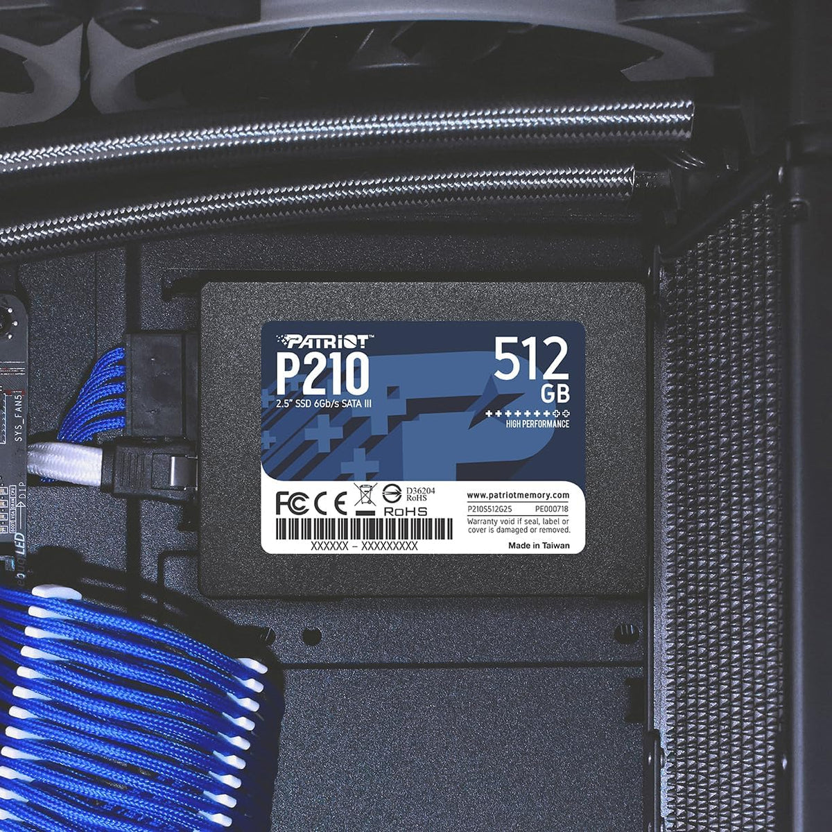 Patriot P210 2.5" SSD SATA III | DataBlitz