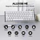 Ajazz ALUX68 Plus RGB Wired 68-Keys Aluminum CNC Case Hot-Swappable Mechanical Keyboard