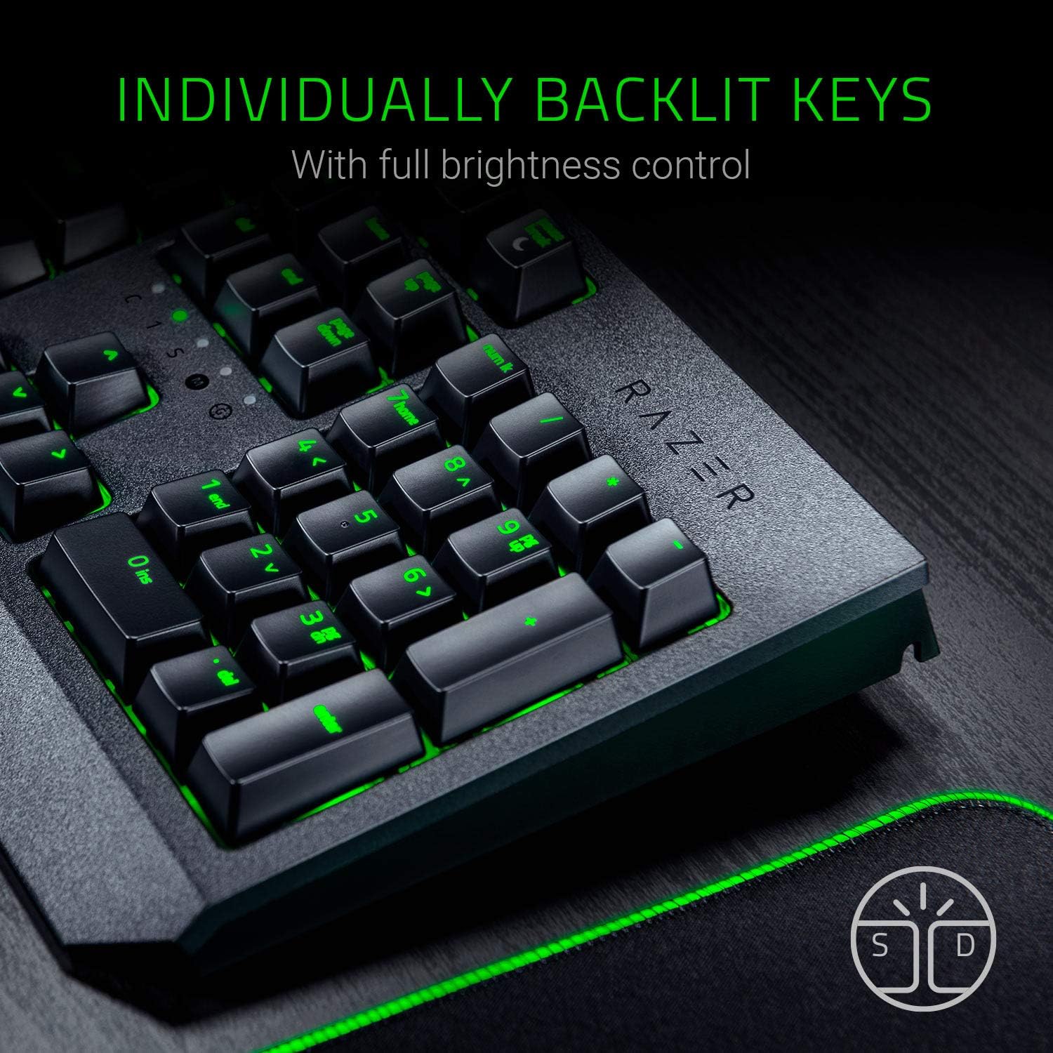 Razer BlackWidow Essential Mechanical Gaming Keyboard (Green Switch)