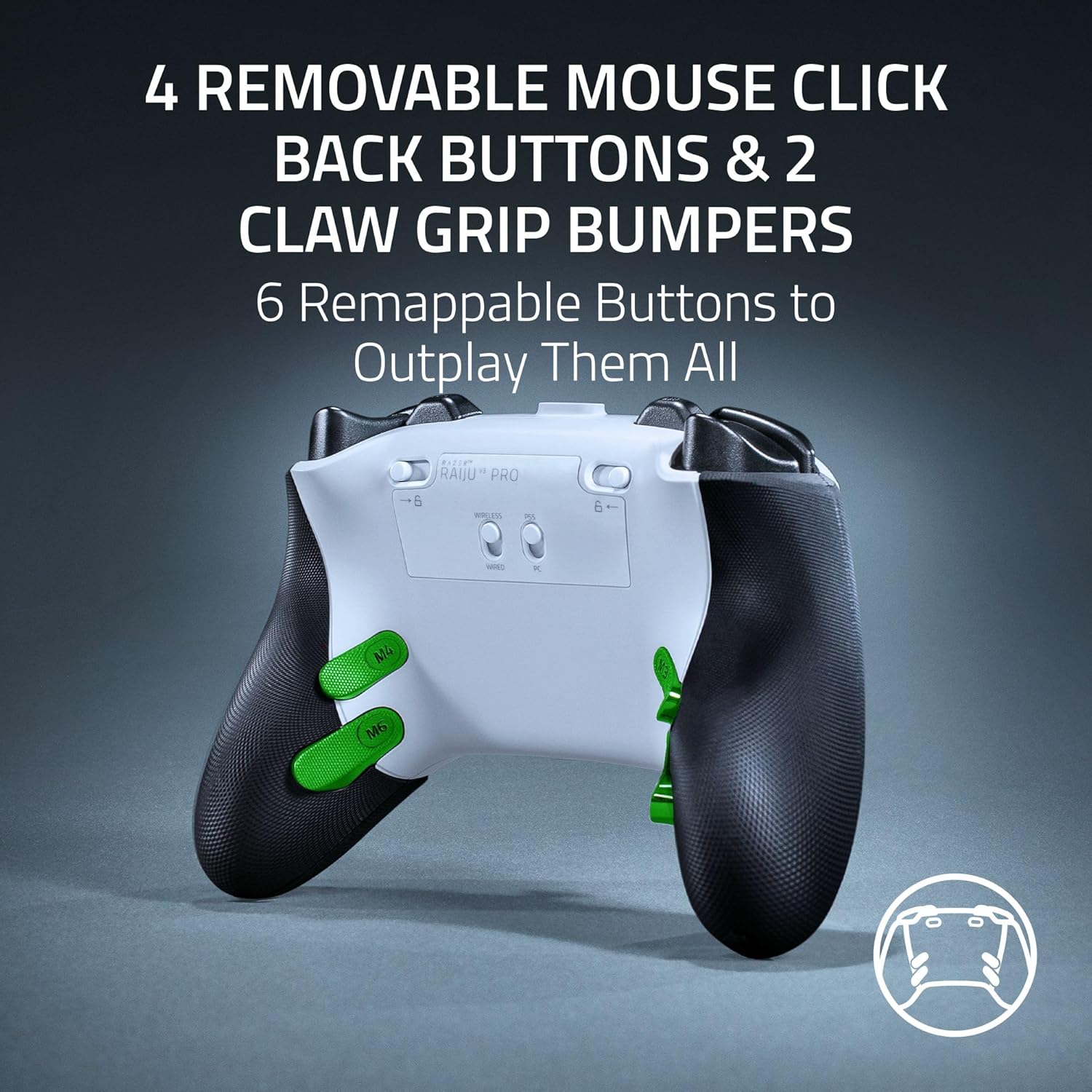 Razer Raiju V3 Pro Wireless Esports Controller for PS5 & PC