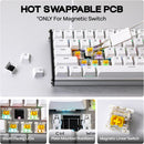 Ajazz ALUX68 Plus RGB Wired 68-Keys Aluminum CNC Case Hot-Swappable Mechanical Keyboard