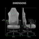 Razer Iskur V2 X Fabric Essential Gaming Chair with Built-in Lumbar Support