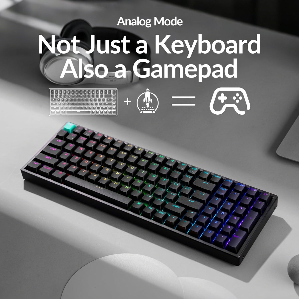 Keychron K4 HE Standard Ed. Hot-Swappable RGB Backlight 96% Wireless Magnetic Switch Custom
