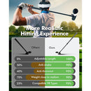 Dobe Golf Club Attachment for Meta Quest 2 / Meta Quest 3 / Meta Quest 3S / Pro Controller TY-3881S