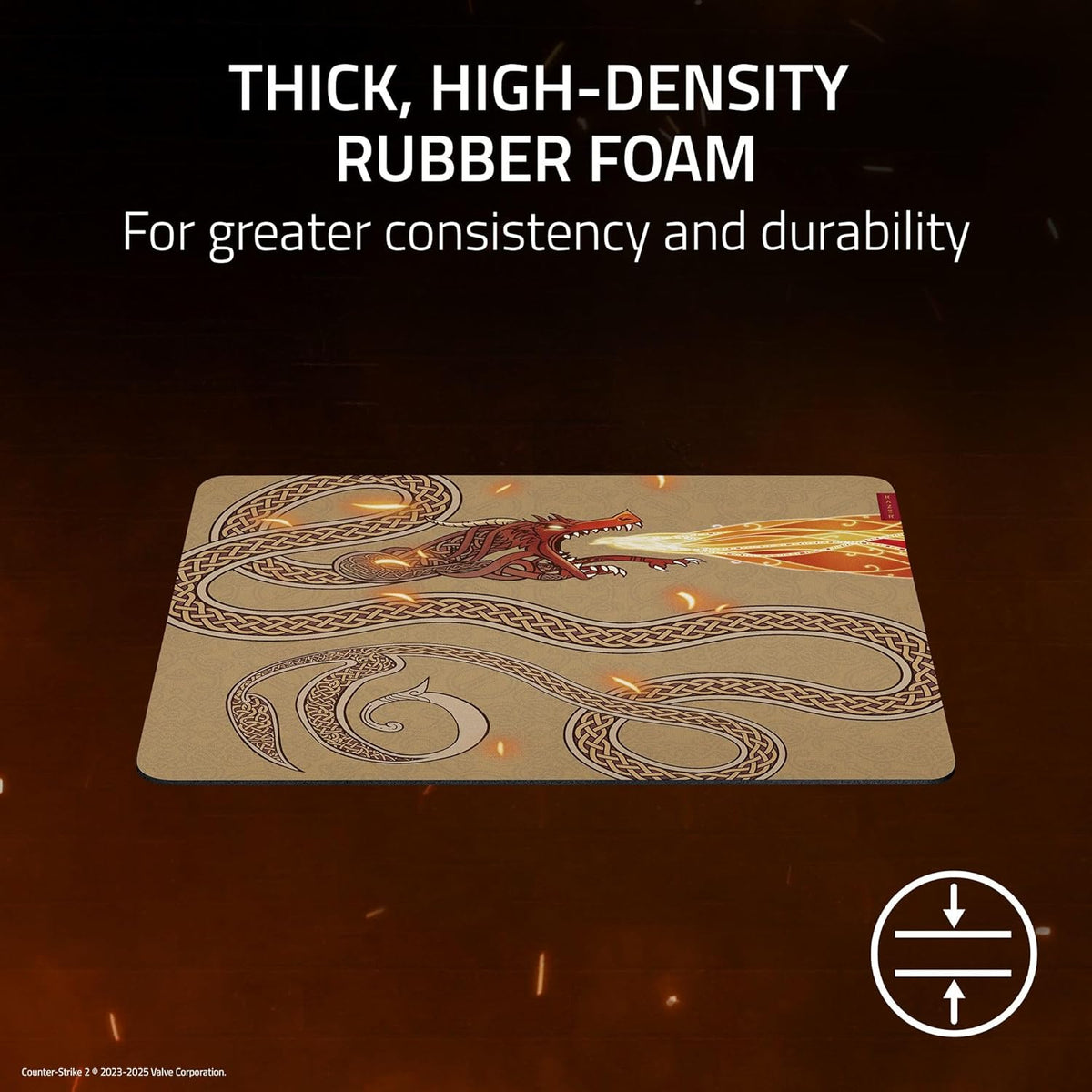 Razer Gigantus V2 Soft Gaming Mouse Mat (Large) (Counter-Strike 2 Ed.)
