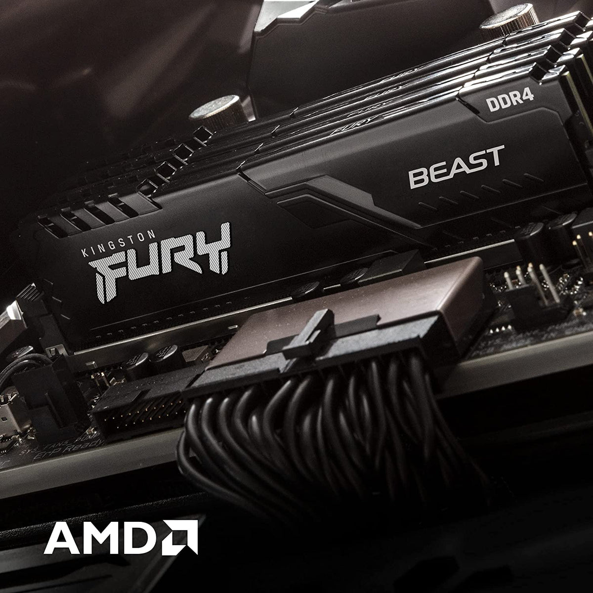Kingston Fury Beast 16GB (2X8GB) DDR4 3200Mhz Memory (KF432C16BBK2/16)