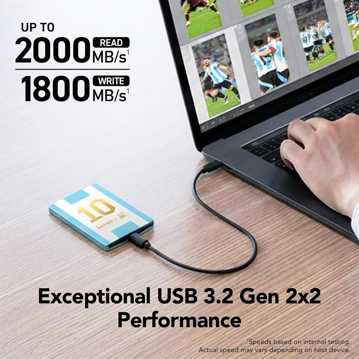 Lexar Elite Legends Series AFA Edition USB 3.2 Gen 2x2 Portable SSD