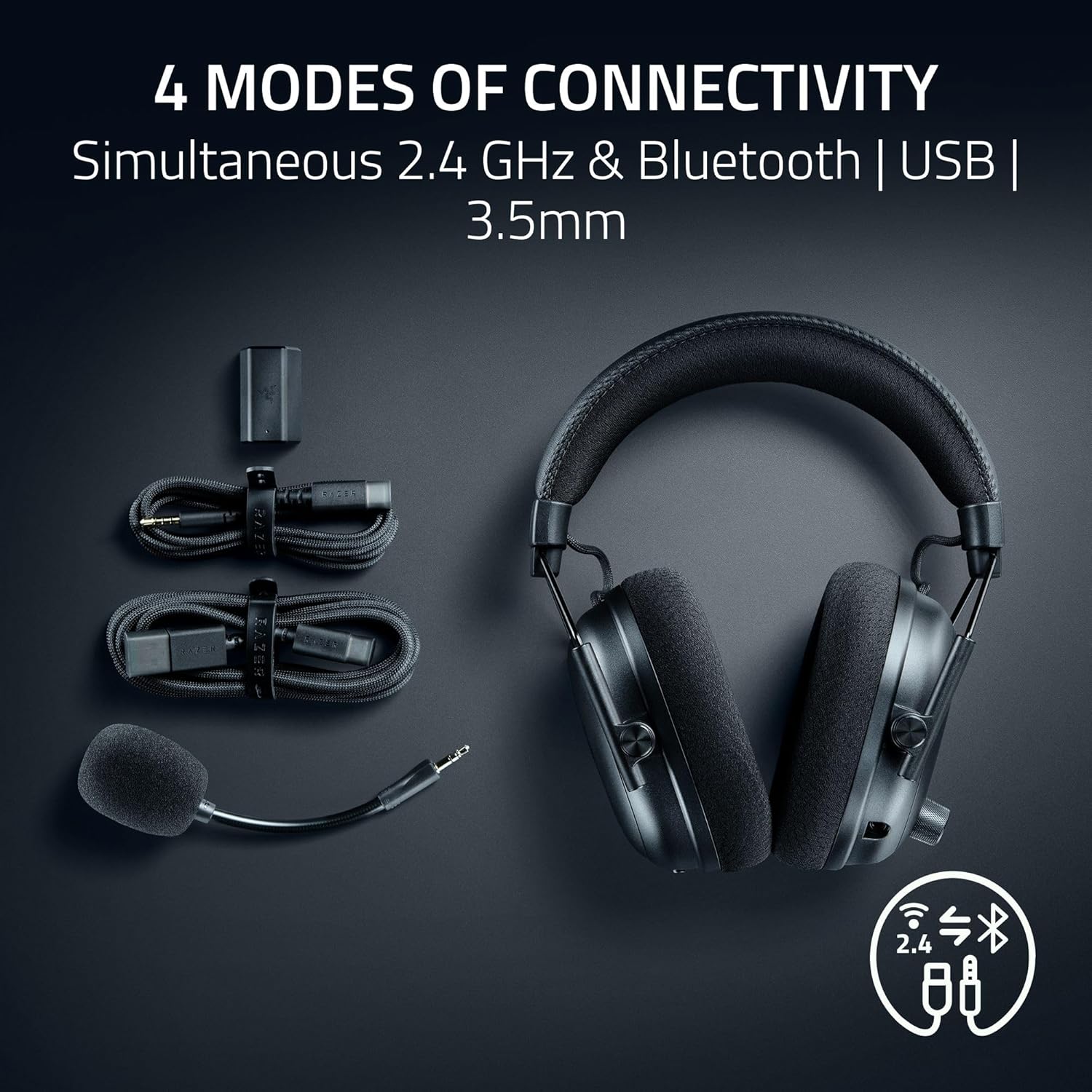 Razer BlackShark V3 Pro Wireless ANC Esports Gaming Headset (Counter-Strike 2 Ed.)