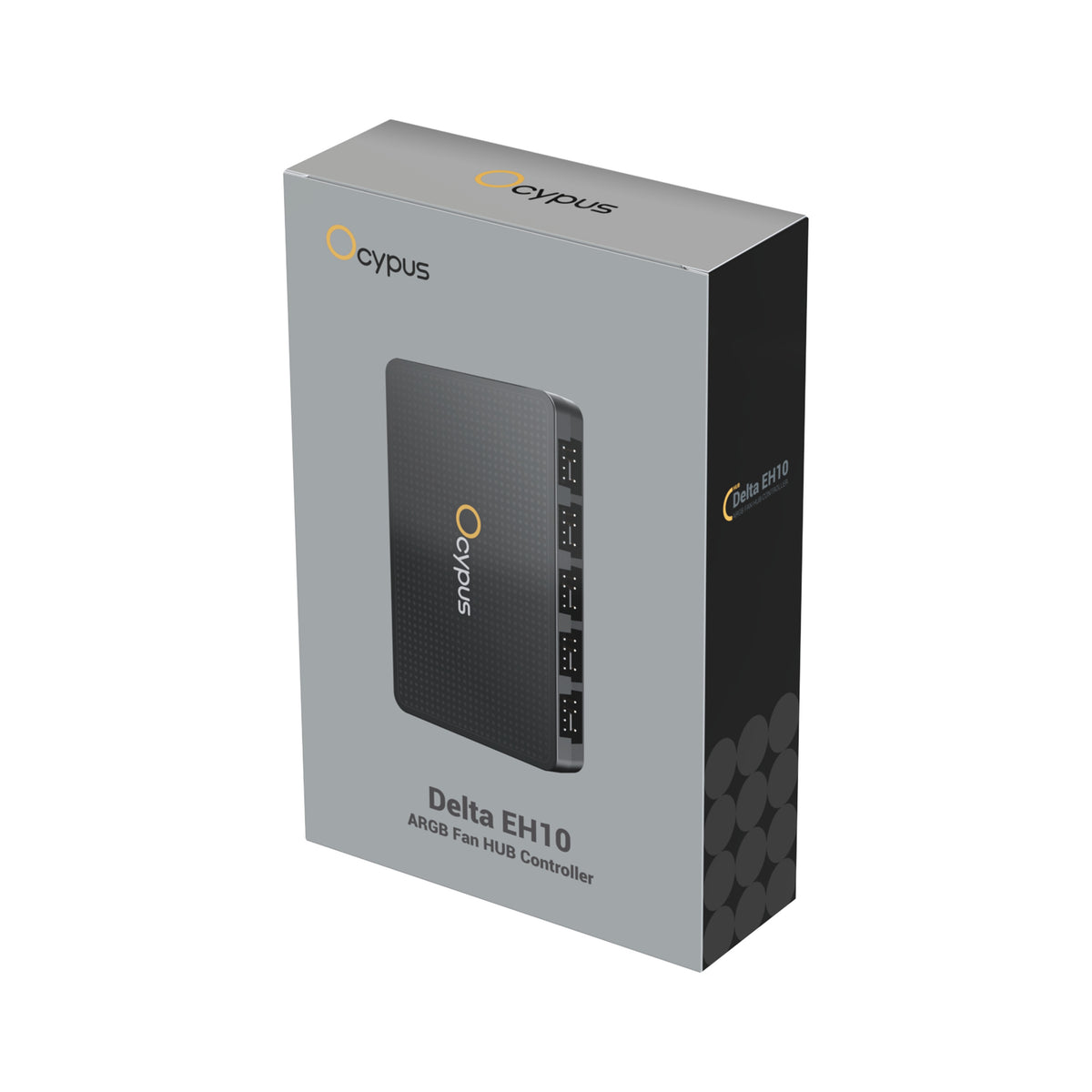 Ocypus Delta EH10 ARGB Fan Hub Controller (Black)