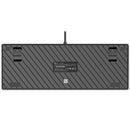 E-Yooso Z-87 Yellow Single Light 87 Keys Wired Mechanical Keyboard Black (Red Switch)