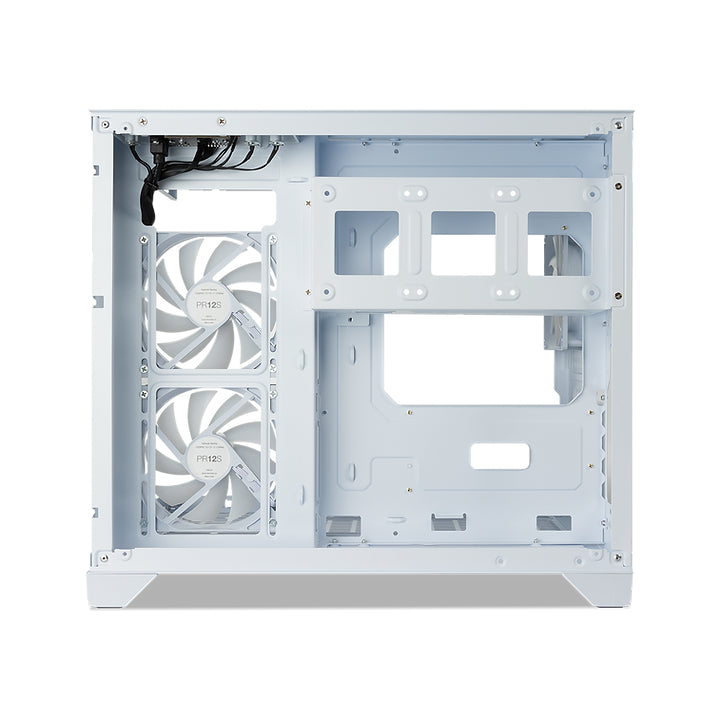 Tecware VX90M MATX Dual Tempered Glass Panoramic PC Case | DataBlitz