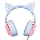 Onikuma K9 Cat Spirit 3.5MM+USB Port RGB Gradient Light Effect Stereo Gaming Headset (Pink/Blue)
