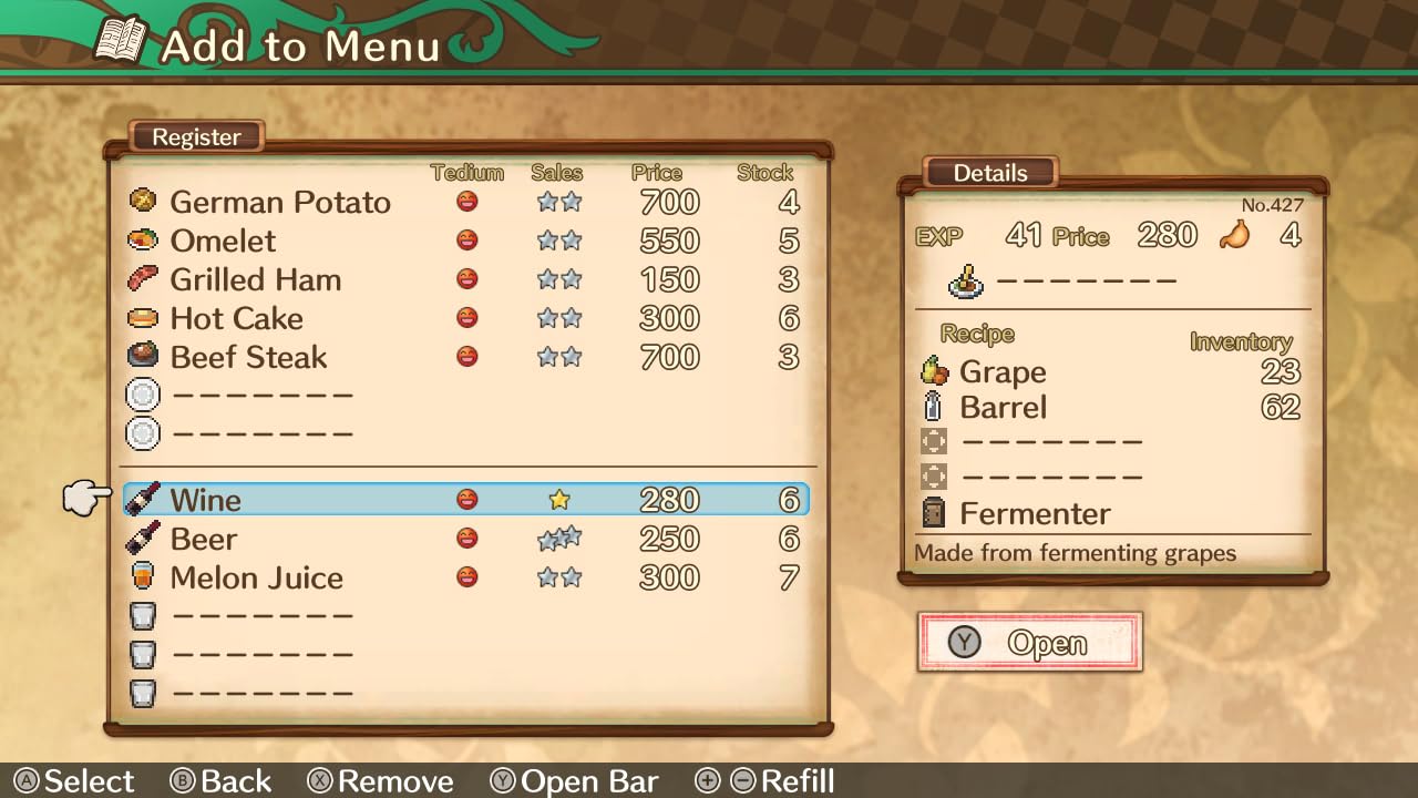 Nintendo Switch Adventure Bar Story