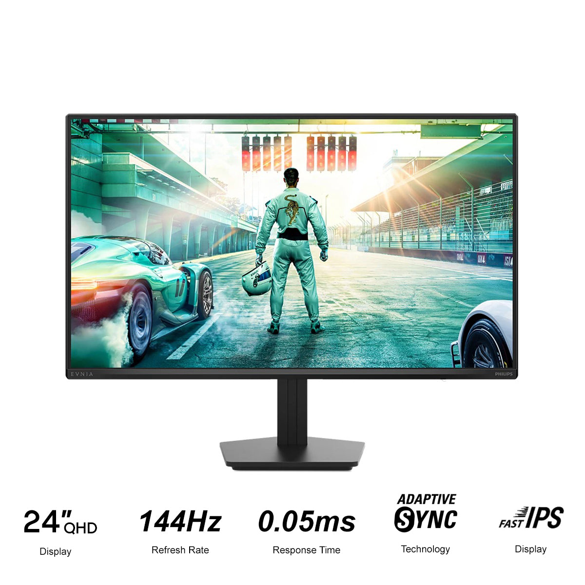 Philips Evnia 2000 Series 24M2N2500NF/71 24" QHD (2560x1440) 144Hz 0.5ms Smart MBR Fast IPS
