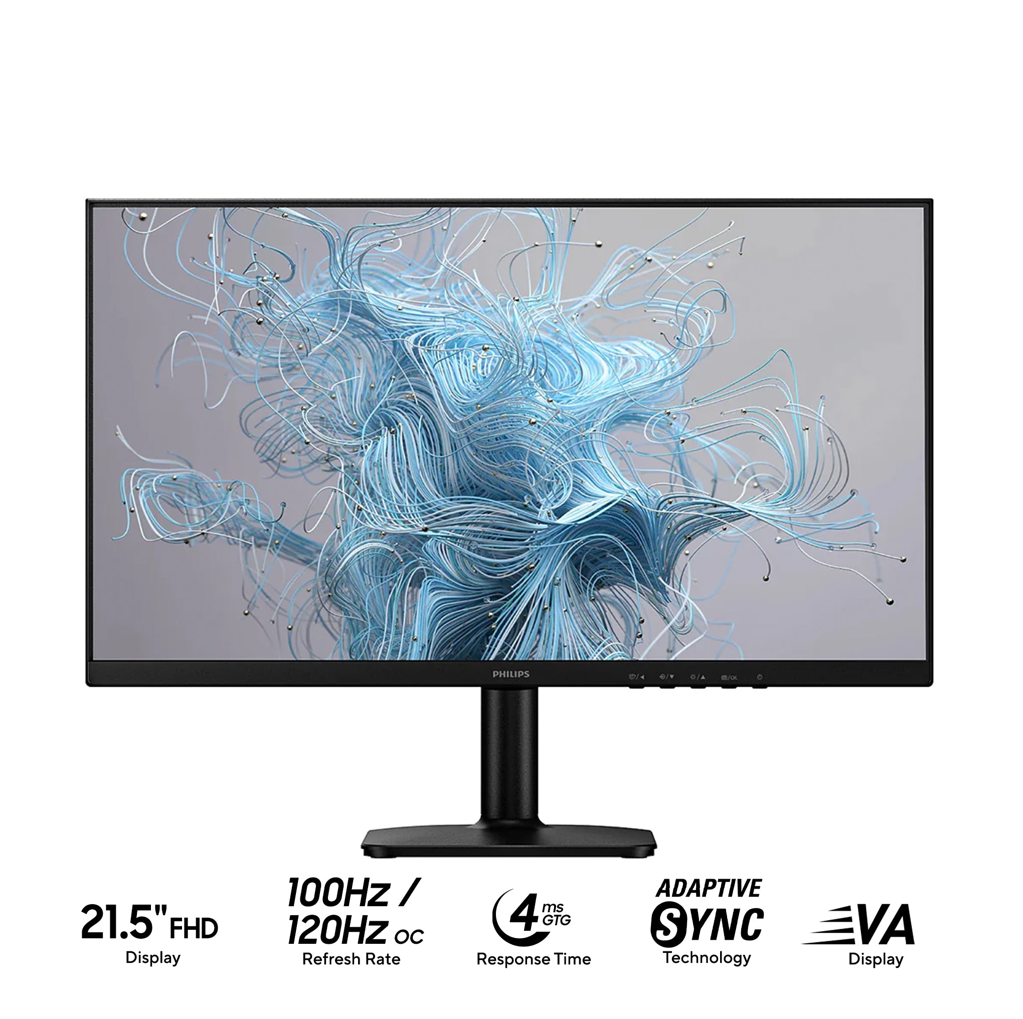 Philips 22E2N1100L/71 21.5" FHD (1920x1080) 100Hz/ 120Hz OC 4ms GTG VA LCD Adaptive-Sync