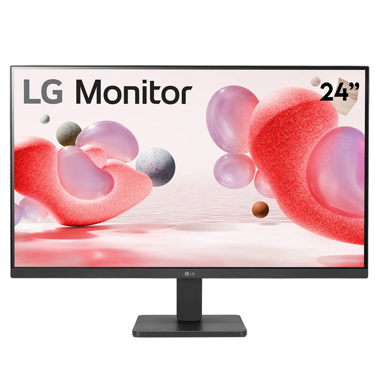 LG 24MR400-B 24" FHD 3-Side Borderless IPS 100Hz Monitor With AMD Freesync