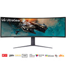 LG 49GR85DC-B 49" Ultragear Dual QHD 1ms 240Hz Curved Gaming Monitor